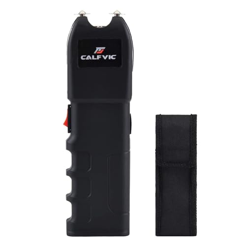 CALFVIC SelfDefense Flashlight Set with Holster Cases (Black) Amazon