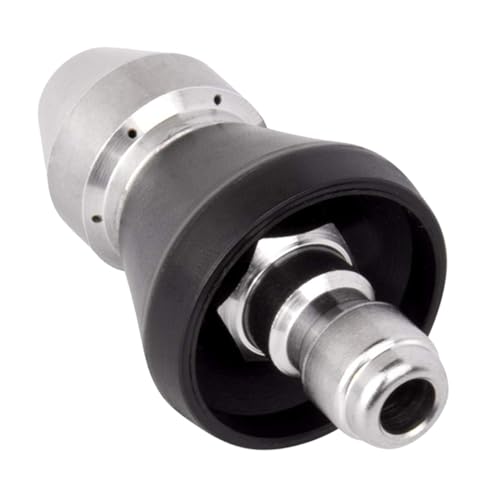 CLISPEED Boquilla de Acero Inoxidable para Lavadora Alta Presión Accesorio para Limpieza de Tuberías y Desagües Boquilla de Potente para Limpieza y Desatasco