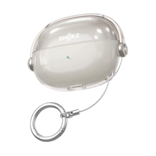 For Shokz OpenDots ONE �p �P�[�X �C���z���P�[�X �Ή�: Shokz OpenDots ONE �J�o�[TPU���� �ی�P�[�X ���C�����X�[�d�Ή� LED���C�g�������� �J���r�i �X�g���b�v ������� �V���v�� �N���A �N���A�P�[�X 