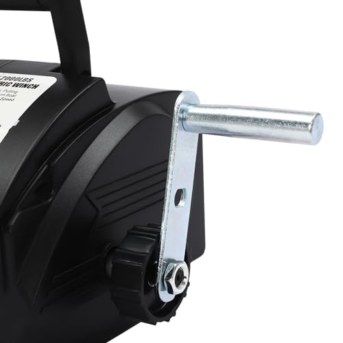 Cabrestante eléctrico 12V portátil 2000lbs fuerza miniatura 7