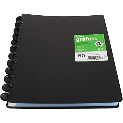 Grafoplás 39395010 Carpetas con Fundas Extraíbles Cover