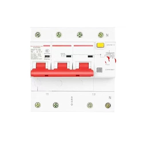 Disjoncteur de fuite triphasé interrupteur d'air 3P + N résout les pannes 63A 220V