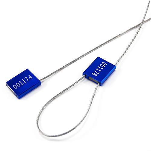 Leadseals High Security Cable Seals Metal Container Seals Pull Tight Alumium Shipping Security Tags thumb #2