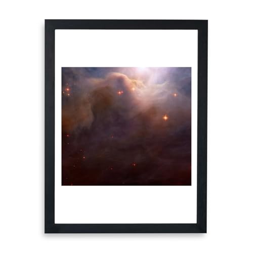 Télescope Hubble poster encadré grand format NGC 7023, décoration murale salon Spiffing Prints