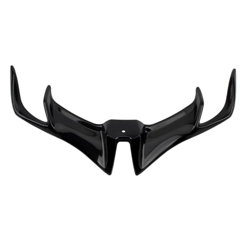 Ailerons de carénage avant pour moto noire universelle - Accessoire modification carrosserie
