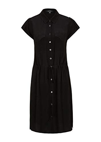 Preisvergleich Produktbild Comma 85.899.12.1058 Bluse, Damen, Schwarz 36 EU