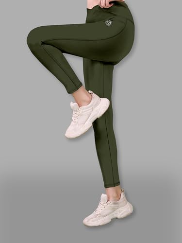 Image of Tight /Pants /Legging with Side Pocket, Stretchy Tights and a high Waist for Women and Girls' use in The Gym,Yoga,Running,Cycling