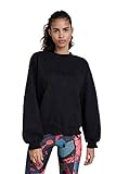 jersey desigual hombre  Desigual 20WOSK142000S Sudadera, Schwarz, S para Mujer