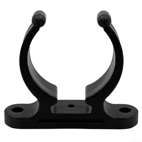 Robusto gancho de barco Clip Nylon Split Paddle Holder diseñado para bastones de pesca de 38 mm
