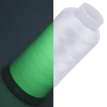 embroidery thread glow in the dark