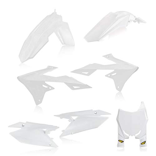Kit plastique Cycra Suzuki RMZ 450 blanc pour remplacer carénage cassé 18