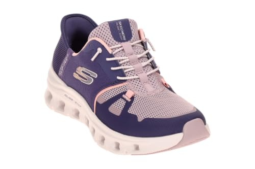 Skechers Damen Glide-Step Pro Turnschuhe, Purple Mesh/Coral Trim, 35.5 EU – Ansicht 4