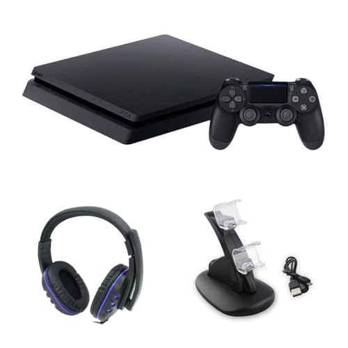 Sony PlayStation 4 Slim 500GB Premium Bundle (Renewed)
