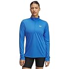 Under Armour Women's Tech Quarter Zip, (402) Blue Atlantis / / White, Medium