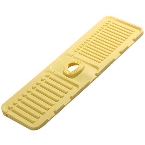 Tapete de secado de platos inclinado y protector contra salpicaduras de cocina 2