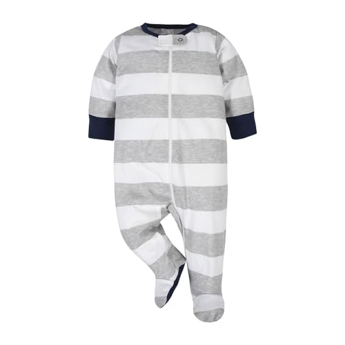 Image of ONESIES Brand Baby Boys Sleepers 4-Pack Footies and Toddler Set