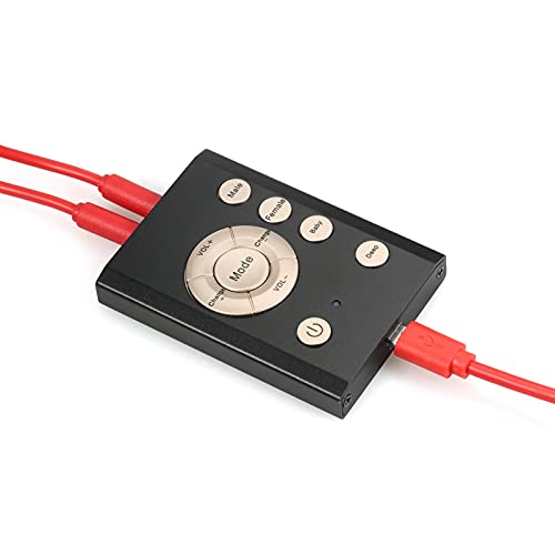 Moochy Máquina de efeitos sonoros de mini trocador de voz Placa de áudio trocador de som compatível