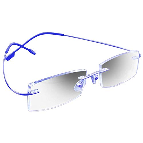 Montures optiques flexibles sans cadre ultra légères pour lunettes de vue épurées