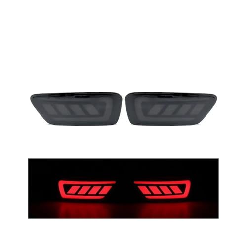 Feu arrière LED à clignotant dynamique fluide pour pare-chocs Jeep Grand Cherokee 11-22 noir