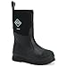 MUCK Boot Unisex Adult Men s Chore Mid Soft Toe, Black, 8 Women 7 Men US
