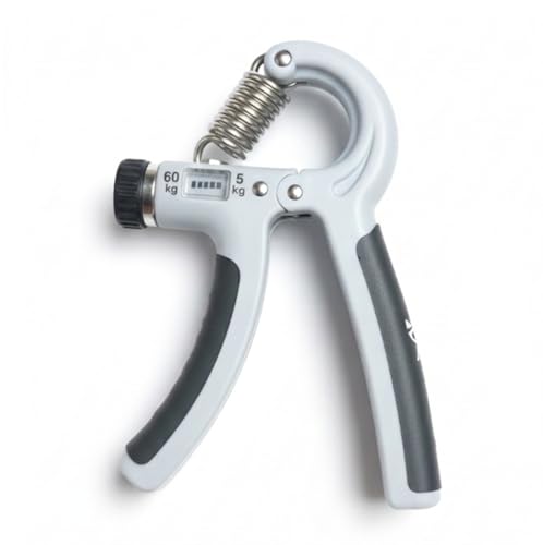 Image of Hipkoo Sports Adjustable Hand Grip Strengthener, Hand Gripper for Men & Women for Gym Workout Hand Exercise Equipment to Use in Home for Forearm Exercise, Finger Exercise Power Gripper (5-60 Kg) Black