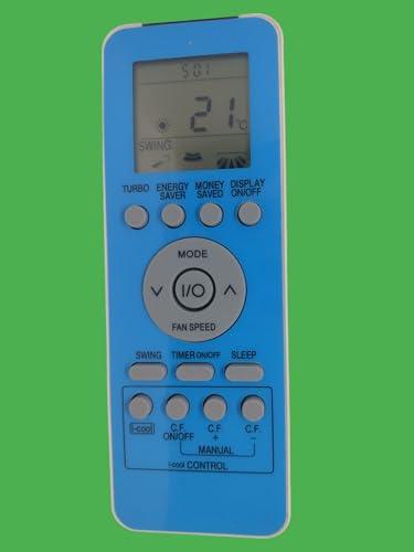 Image of Sanavya AC Remote Control - Compatible Replacement for Split & Window Air Conditioners - Replicates Genuine Remote Functions (Onida GZ09-BE00-006 ac Remote)