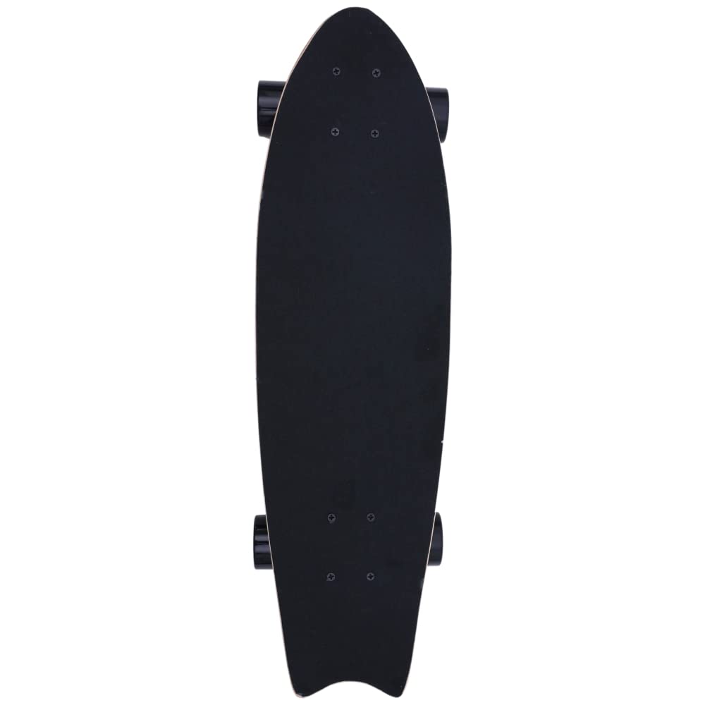 CUTINO SURF Cruiser Skateboard pour le Carving et le Cruising - Planche de 69 x 19 cm Shaft en aluminium de 127 mm pour la vitesse et la glisse. Parfait pour les adolescents et les adultes.