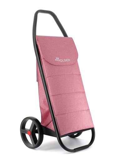 Carro Rolser COM Tweed Polar Black Tube 2 Ruedas Grandes - Coral
