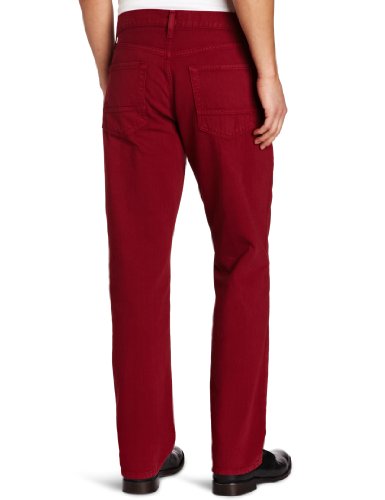 Nautica Men's Straight Fit Colored Denim, Biking Red, 40X32 #TOP1