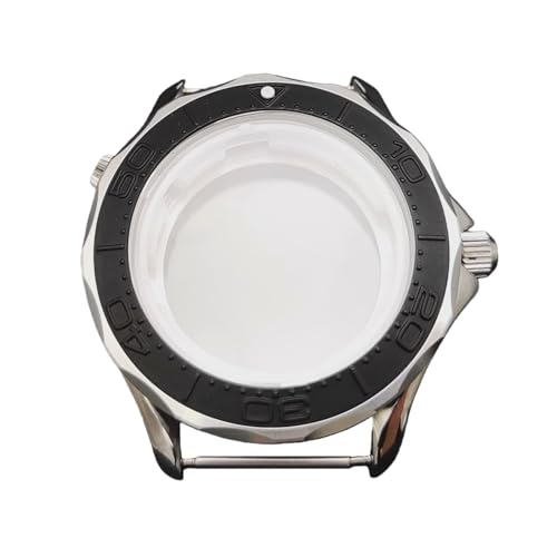 Boîtier montre 41mm Miyota 8215 cadran 31mm saphir pièces modding Seamaster