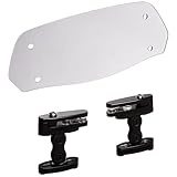 Puig(プーチ) クリップオンバイザー(CLIP-ON-VISOR) スモーク 汎用 puig-6319H スクリーン