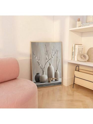 Impression sur toile florale TONGYINLI 80x120 cm grand format sans cadre