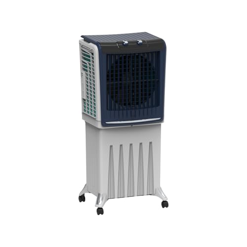 Image of Symphony Silenzo 55 Desert Air Cooler | Silent Operation | 3-Side Honeycomb Pads | Easy Fill | Auto Louver Movement | CFD Technology | 1-Year Warranty
