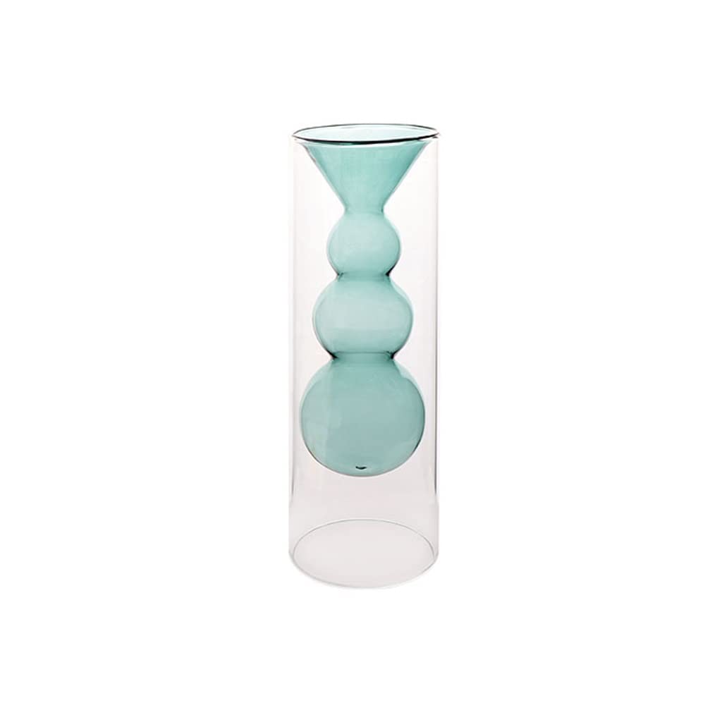 Vase double vase créatif de décoration pour salon et bureau
