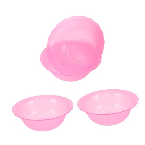 LOORGVEL 4pièces Bassin De Camping Bassine à Vaisselle Bac à Lessive Seau à Pied Plastique Lavabo Pour Visage Lavabo Bassin