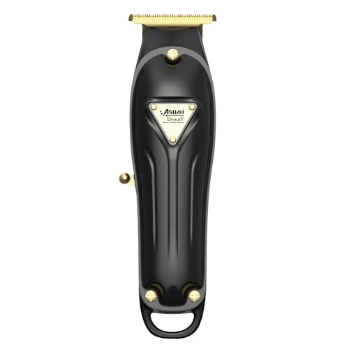 Image of ASBAH Professional Palladium Mini Trimmer | Cordless Trimmer | Clipper with Guide Comb | One Year Warranty, Lifetime Repair & Services (Multicolor)