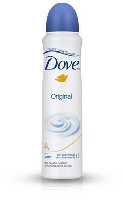 Dove Original Anti-Perspirant Deodorant 48h Spray 150 ml / 5 fl oz (6-Pack) by Dove