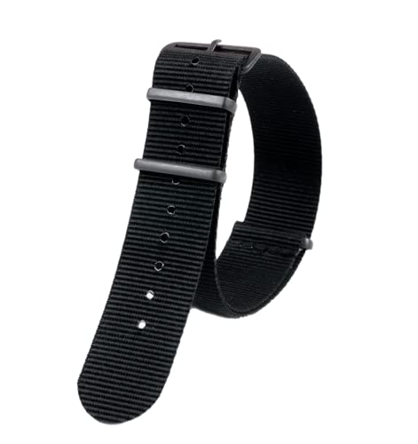 Preisvergleich Produktbild Praetorian® NATO G10 Strap - Uhrenarmband Black PVD 20mm