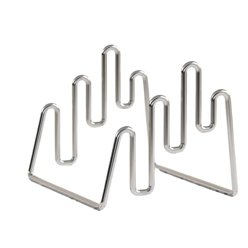 Chopping Board Holder - Cutting Board Rack | Pan Storage Stainless Steel Organizer Stand for Plate Pot Pan Lid Holder Rack Kitchen Shelf Bakeware Cookie Organizer
