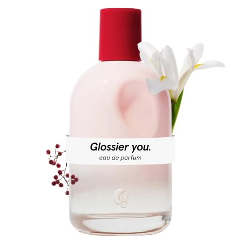 Image of Glossier You Eau de Parfum, Unisex Skin-Scent Enhancer, XL 100 ml | Warm, Musky & Spicy, Pink Pepper, Iris & Ambrox Base Notes, Smells Different on Everyone, Layer & Mix to Match Your Mood