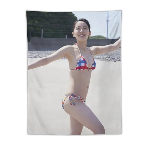吉岡里帆 写真集 水着 ポスタータペストリー アートパネル 壁アート タペストリー モダン部屋飾り 壁の絵 インテリア ホームアートワーク30"x40"