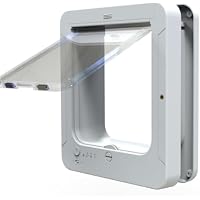 Amazon.co.jp: ZMBJ スマートキャットドア、マイクロチップキャット