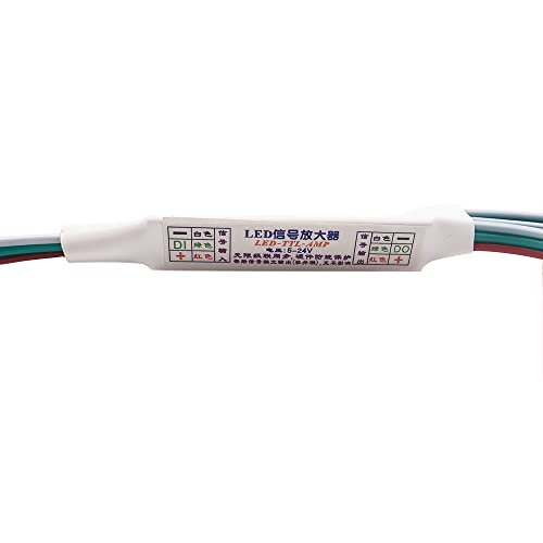 Image of WS2812B WS2811 16703 SK6812 WS2814 etc 3 pin RGB IC TTL Amplifier 1 to 4 Support 3 pin addressable LED Strip,LED String,Fairy String,LED Matrix ,LED Module etc DC5V DC12V DC24V (1 to 8)