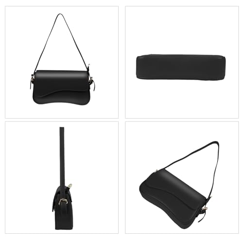 Shoulder Bag for Women Little Purse Hobo Bags Clutch Leather Handbags Small Tote - Image 5