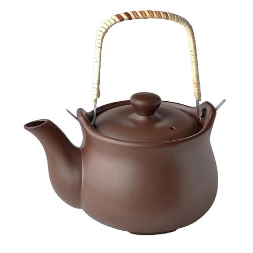 風景ドットコム 常滑焼 耐熱土瓶 小 750cc 急須 直火OK 煎じ 薬草 漢方 日本製