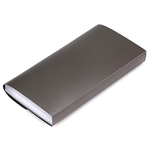 Btsky BTSKYTHN00193 Expanding File Folder -13 Pockets Small Accordion File Folder Expandable Card Ticket Holder File Storage Folder Check Bill File Folder Plastic Business Document Organizer Wallet Case New Grey) thumb #5