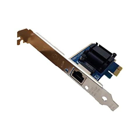 Lemspum 1G/2.5G PCI Express Network Adapter RTL8125,Single RJ45 Port, 2500/1000/100Mbps Ethernet LAN Card NIC Support Windows/Linux/MAC for Host Server/PC Game Cover