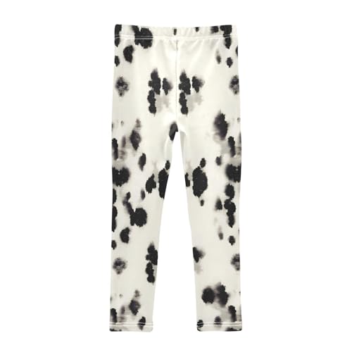 Toddler Girls Leggings Printed Yoga Pants Leggings Black Speckle for Kids2