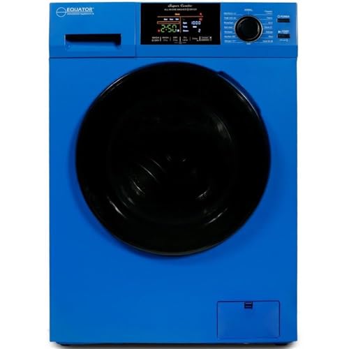 Equator Digital Compact 110V Vented/Ventless 18 lbs Combo Washer Dryer Blue