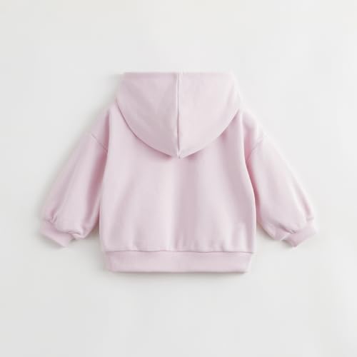 marc & janie Boys Girls Casual Solid Loose Hoodies Long Sleeve Drop Shoulder Sweatshirts Versatile Soft Cotton Tops 2317113
